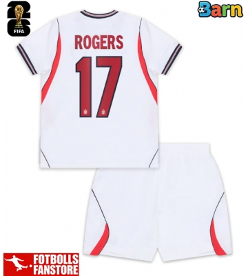 England Morgan Rogers #17 Hemmatröja Barn VM 2026 Kortärmad (+ Korta byxor)